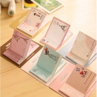 Pretty Tour Style Sticky Notes