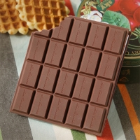 Novelty Scented Chocolate Cookie Biscuit Shape Small Notebook Pocket Memo Pad