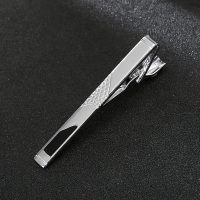T4-1-008 Mens Metal Silver Gold Tie Clip