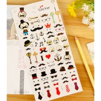 Mr Moustaches Stickers