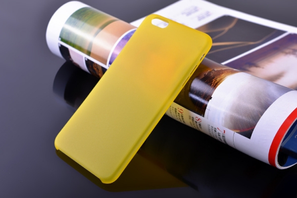 Basic Yellow iPhone 6 Plus 6S Plus Phone Case