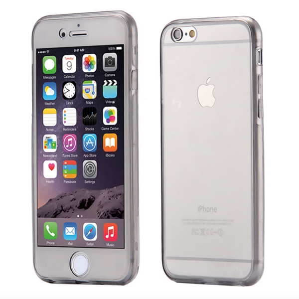 Glitter Black No Glitter iPhone 6 Plus 6S Plus Phone Case