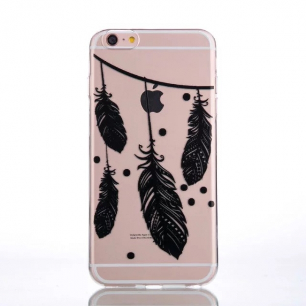 Bird Feather Design 3 Soft Case iPhone 5 5S Phone Case