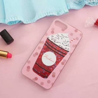 Glitter Liquid - Coffee iPhone 7 8 Soft Hard Phone Case Cover Clearance Offer