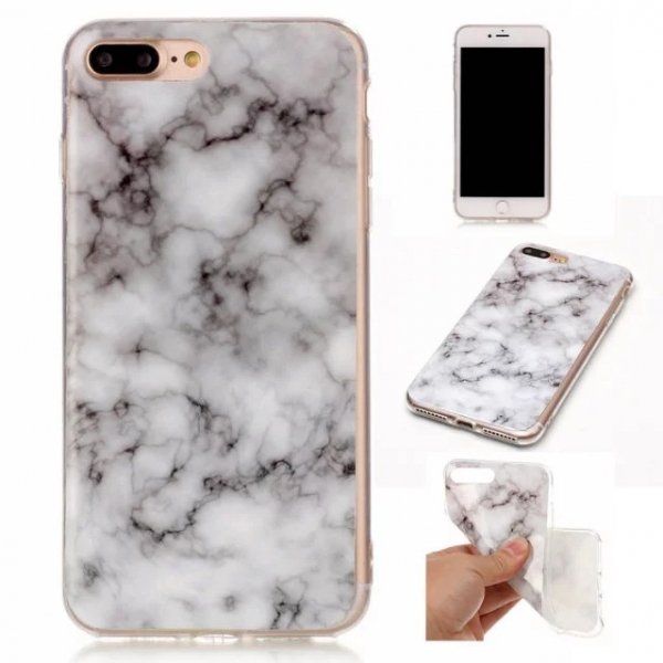Marble Effect J iPhone 6 Plus 6S Plus Phone Case