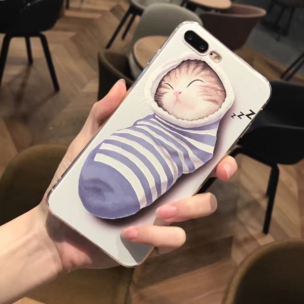 Cat iPhone 7 Plus 8 Plus Phone Case