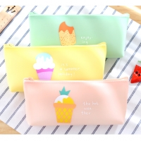Delicious Ice Cream Ice Lolly Plastic Cute Pencil Cases Cosmetics Make Up Bags Pen Pouches