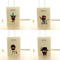 Funny Mr Beard Holiday Cute B5 Large Notebooks Notepads Note Books Notes Pad