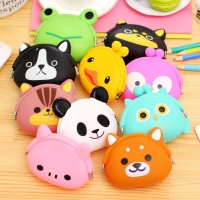 Cute Owl Cat Dog Bear Duck Penguin Animals Shaped Coin Purse Kids Change Wallet
