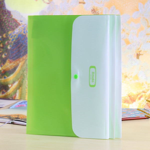 Twin Pockets Fashion A4 Plastic Document Wallets File Folders