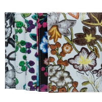 Vine Tree Flowers Patterned Floral PU Leather Passport Cover Travel ID Wallet