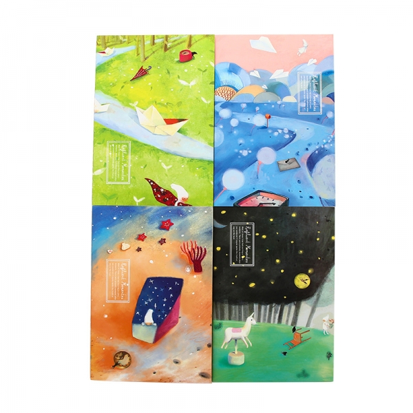 Countryside Leisure Life Cute B5 Size Large Notebooks Notepads Note Books