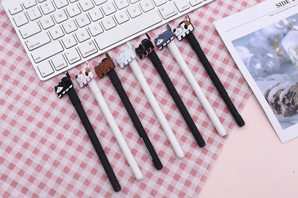 Adorable Kitten Cats Ballpoint Gel Pens Cute Funky Kids Party Gift Bag Fillers