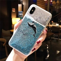 Glitter Liquid - Sealife C iPhone 12 and 12 Pro Phone Case