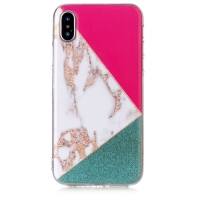 Marble Effect Q iPhone XR Phone Case