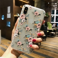 Flowers E iPhone XR Phone Case