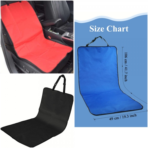 Pet Dog Waterproof Front Rear Back Car Seat Cover Protector Travel Mat