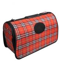 Scotland Red Ventilated Pet Travel Bag Cat Carrier Soft Crate Puppies Small Dogs