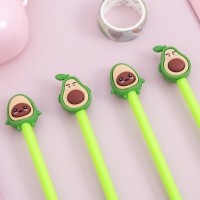 4-12pc Emoji Face Avocado Fruits Ballpoint Gel Pens Kids Party Gift Bag Fillers