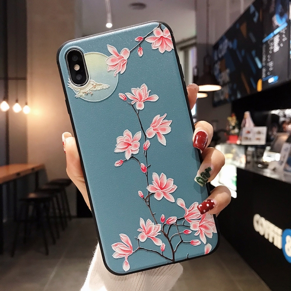 Flowers and Birds D iPhone 11 Pro Max Phone Case