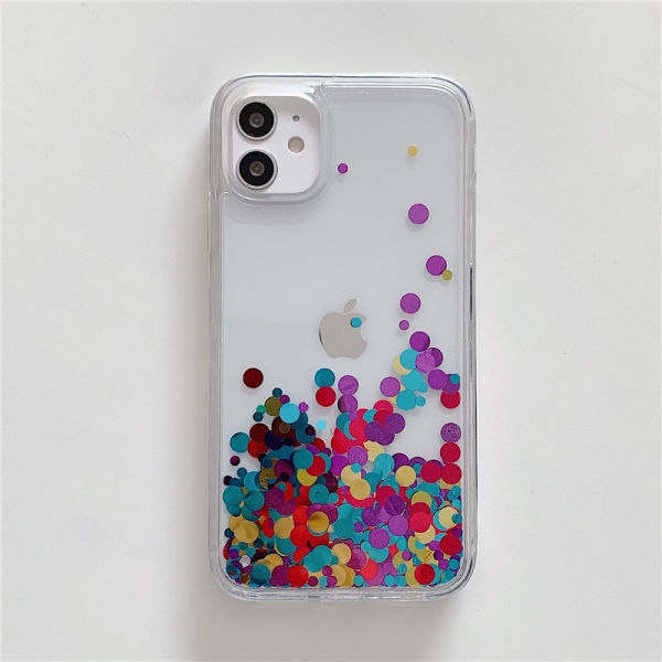 Floating Hearts Stars C iPhone 12 and 12 Pro Phone Case