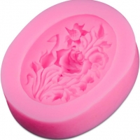 Rose Flower Sugarcraft Silicone Mould Chocolate Fondant Jelly Ice Cube Mold
