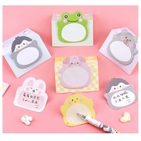 Adorable Animals Cute Sticky Notes Pad Novelty Childrens Bookmark Page Markers