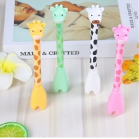 4-12pc Large Animal Giraffes Ballpoint Gel Pens Cute Kids Party Gift Bag Fillers