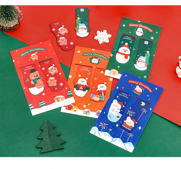 Christmas Magnetic Bookmarks For Books Book Childrens Xmas Stocking Bag Fillers