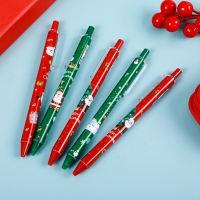 4-24pc Christmas Ballpoint Gel Pens Cute Xmas Stocking Bag Fillers For Children