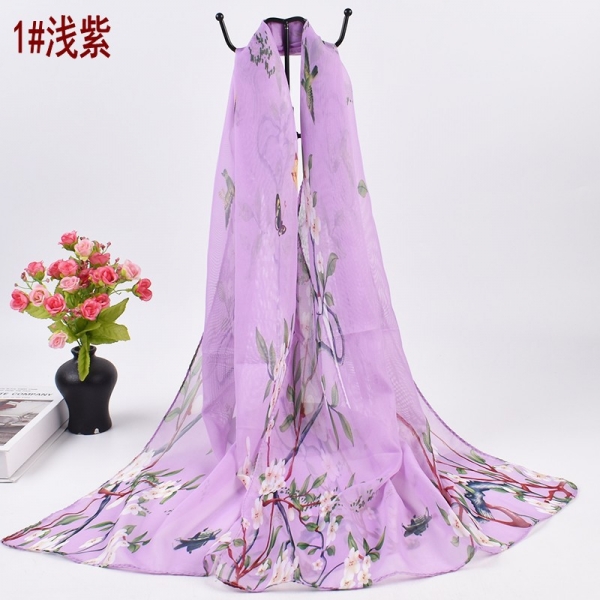 Fashion Ladies Scarves Chiffon Scarf Womens Shawls