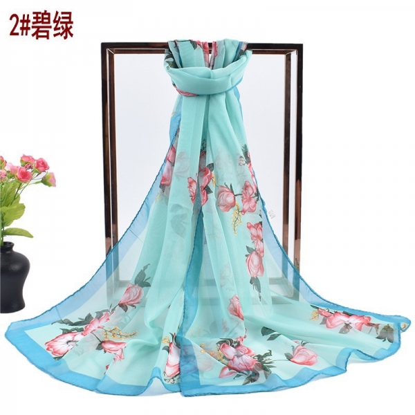Fashion Ladies Scarves Chiffon Scarf Womens Shawls