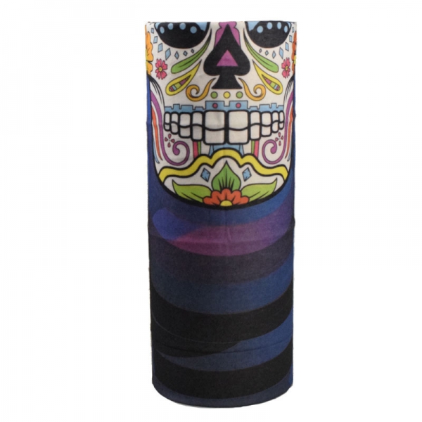 Skeleton Skull Mexican Style D Multifunctional Face Masks
