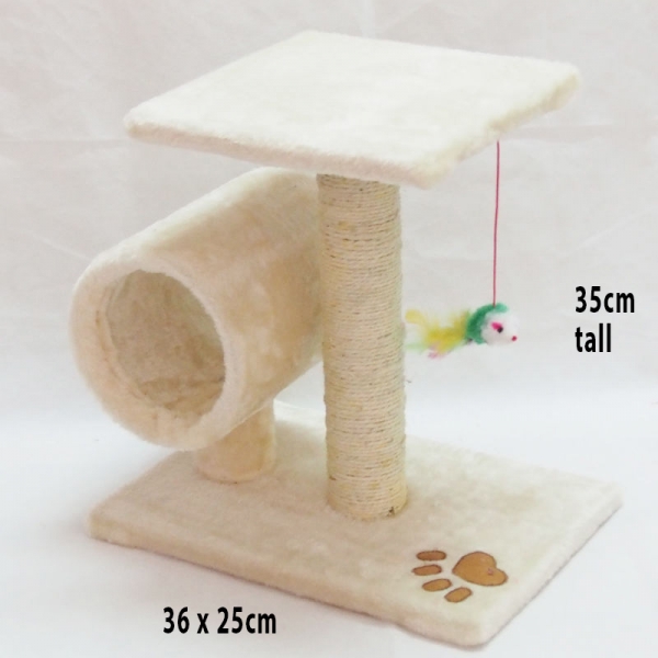 Climbing Frame Cat Beds White