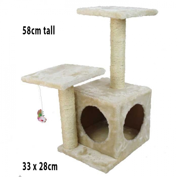 Climbing Frame Cat Beds White